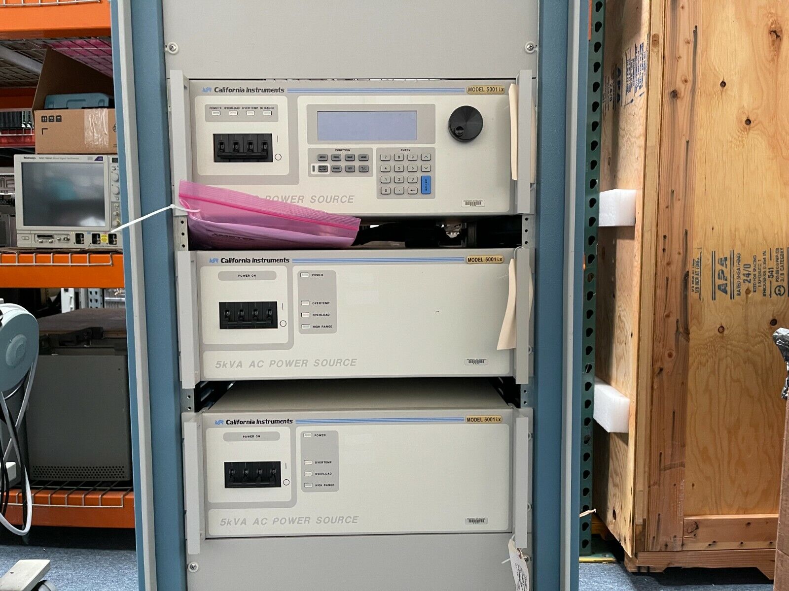 California Instruments 15001iX 15 KVA AC Power Source Calibrated by Ametek California Instruments 15001iX 15 KVA AC Power Source Calibrated by Ametek